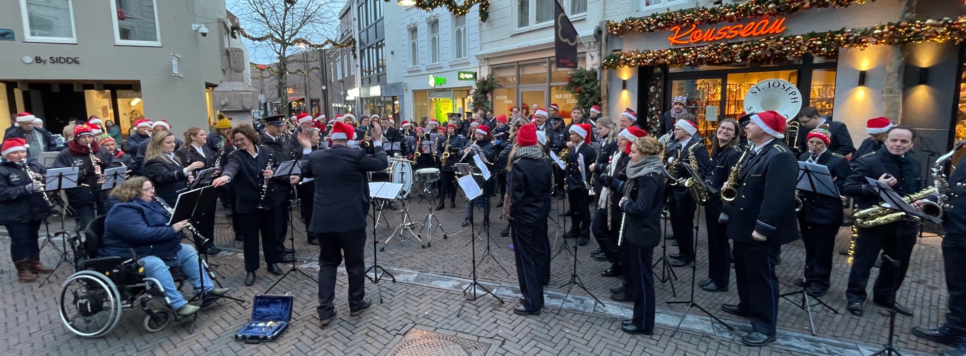 Muziek in de Sittardse Kerststraatjes op 21 december