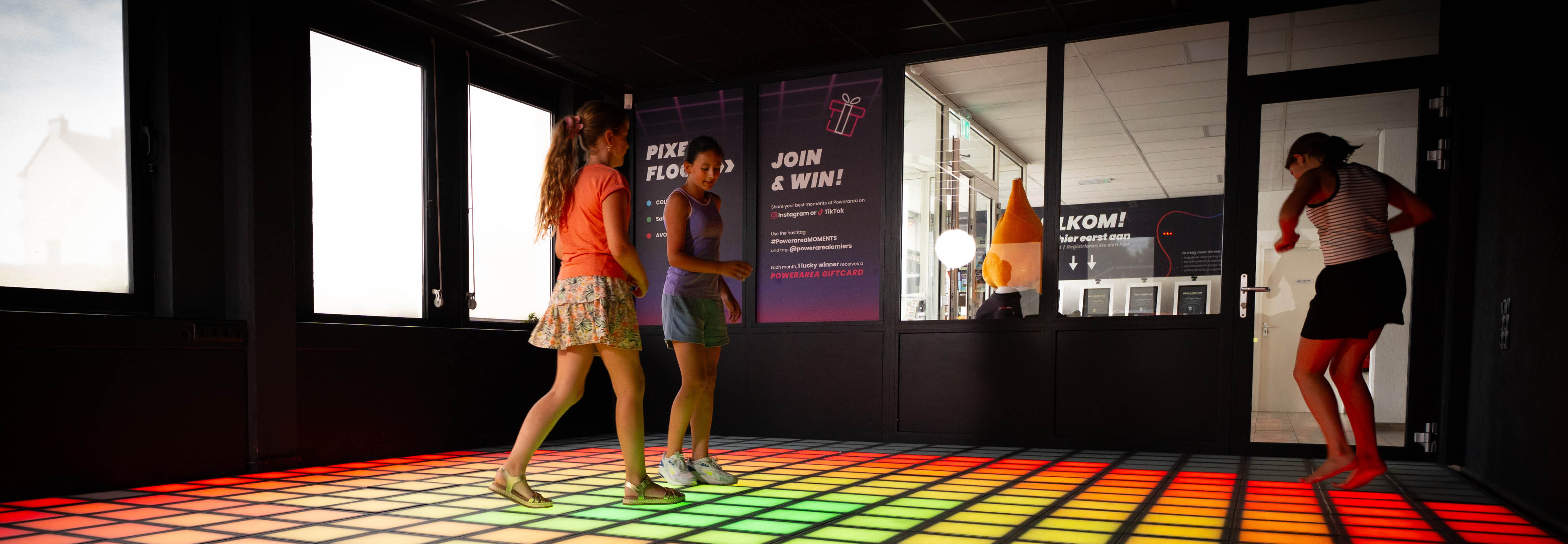 Pixel Floor bij Powerarea